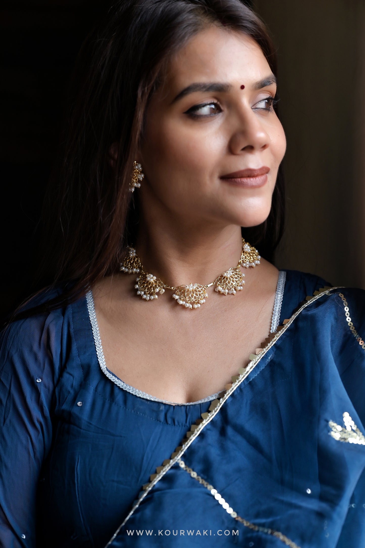 Noor Pearl Heritage Necklace Set