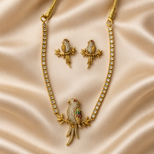 The Royal Parrot Necklace Set