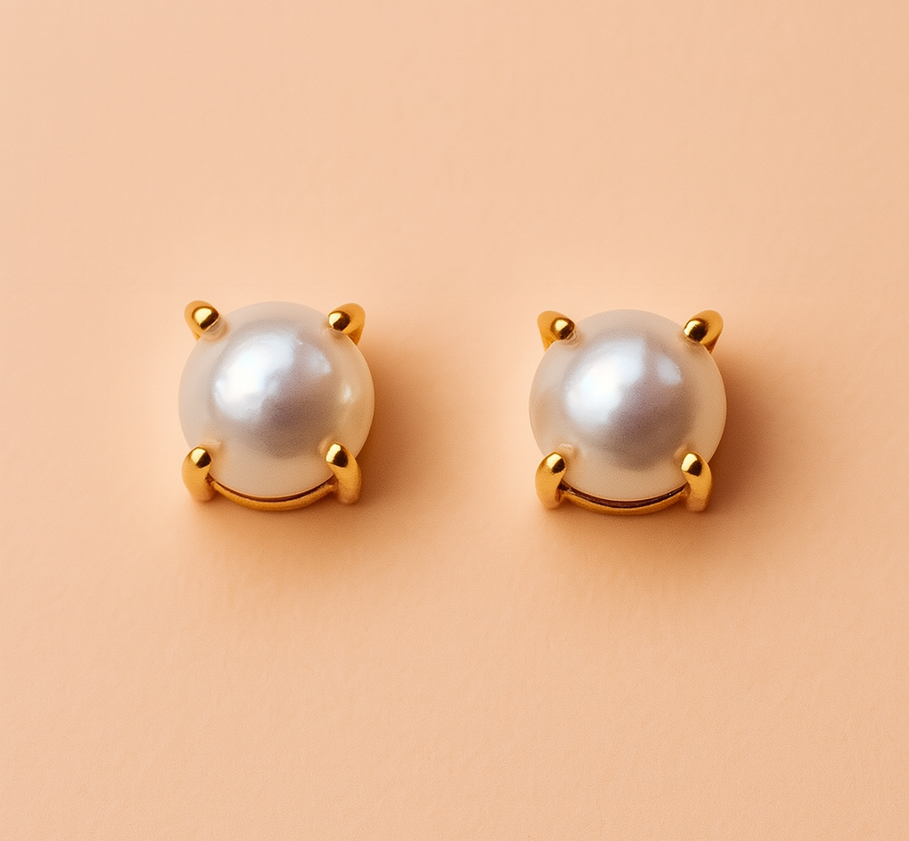 Claw pearl Earrings
