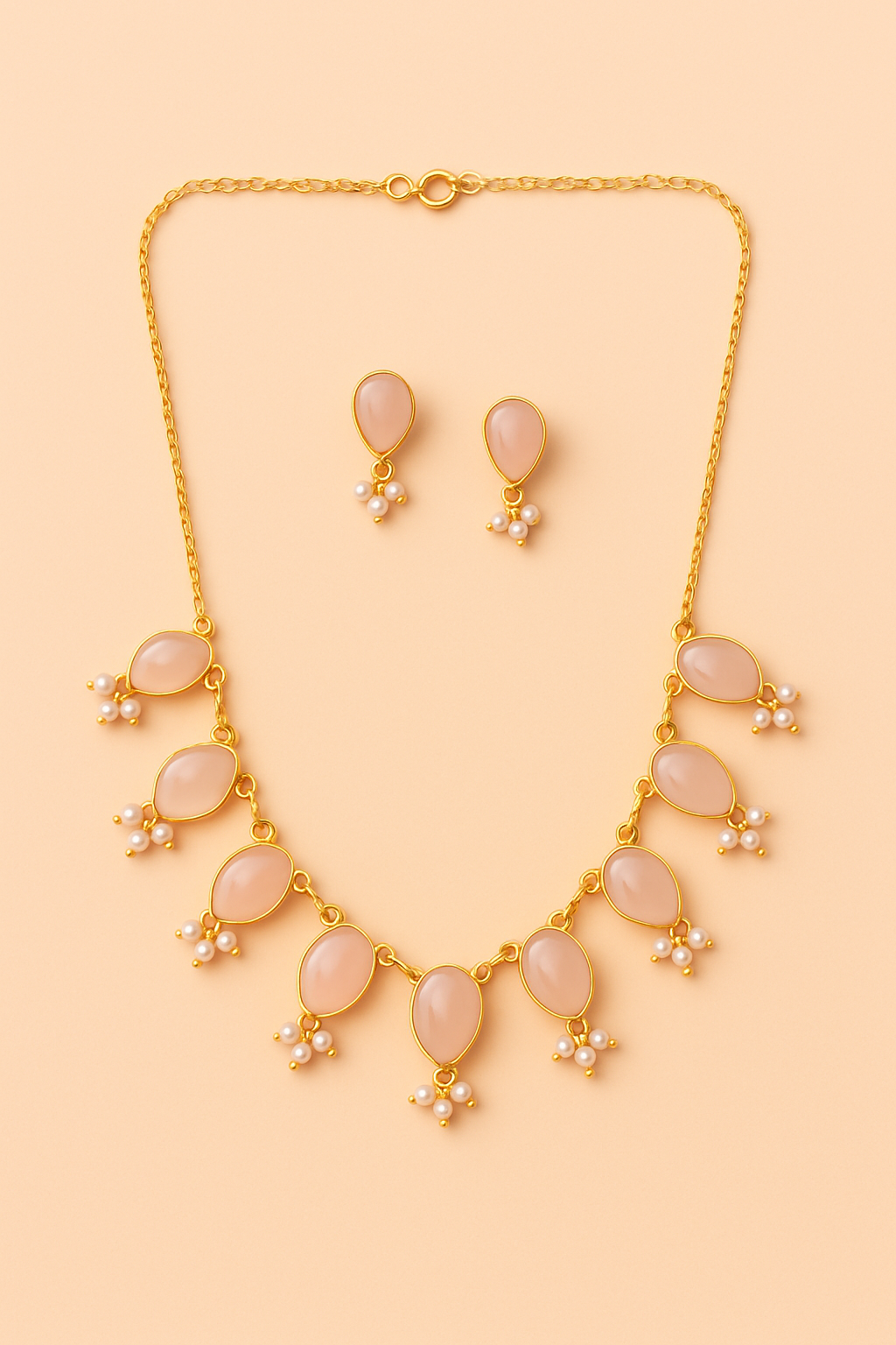 Prismatic Elegance Necklace Set