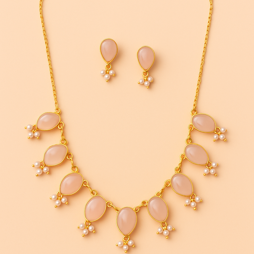 Prismatic Elegance Necklace Set