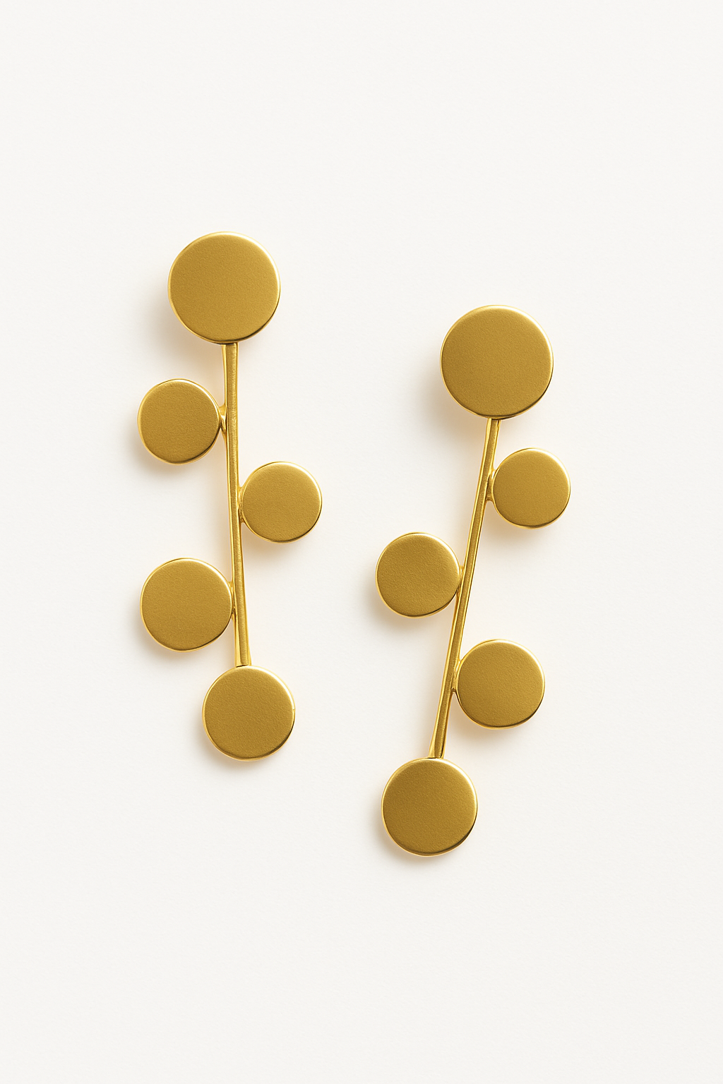 Solar Dots Statement Earrings