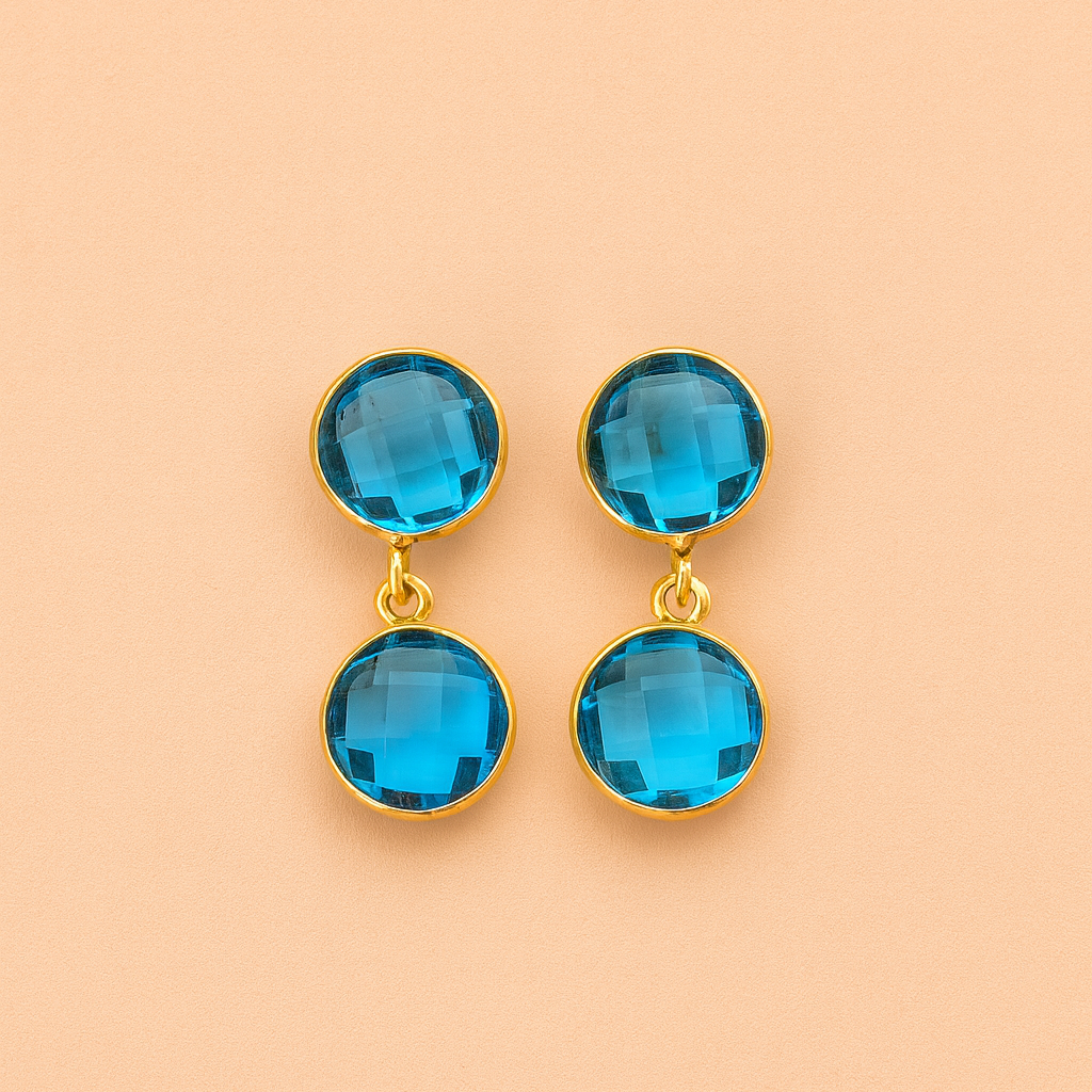 Dual cut stone studs