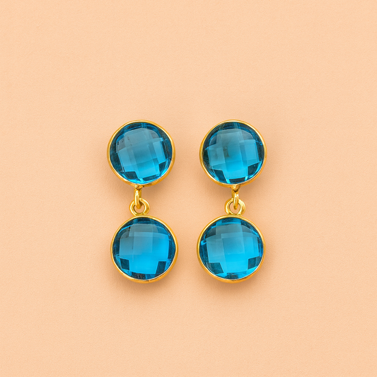 Dual cut stone studs