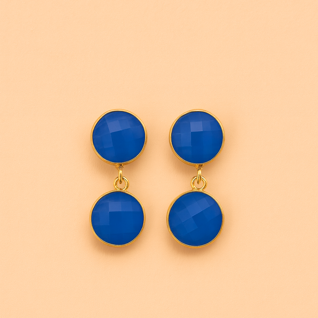 Dual cut stone studs