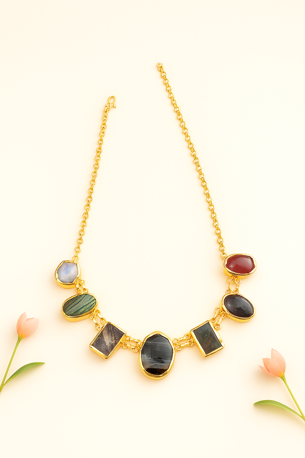 Royal Prism Stone Necklace
