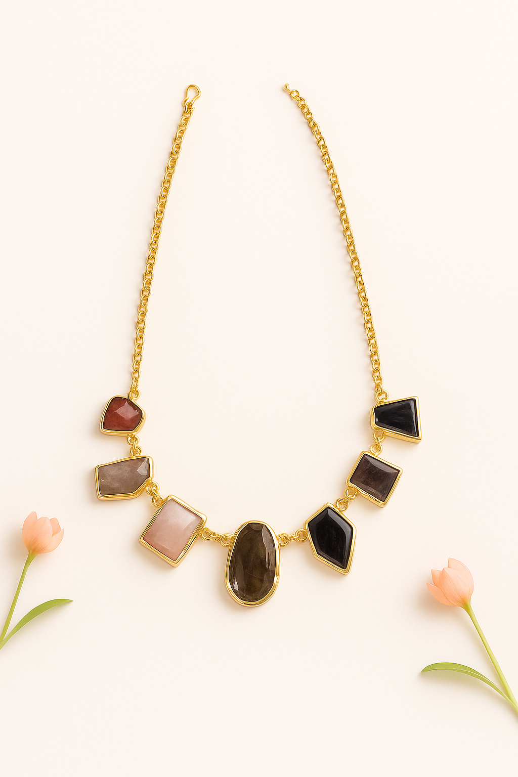 Royal Prism Stone Necklace