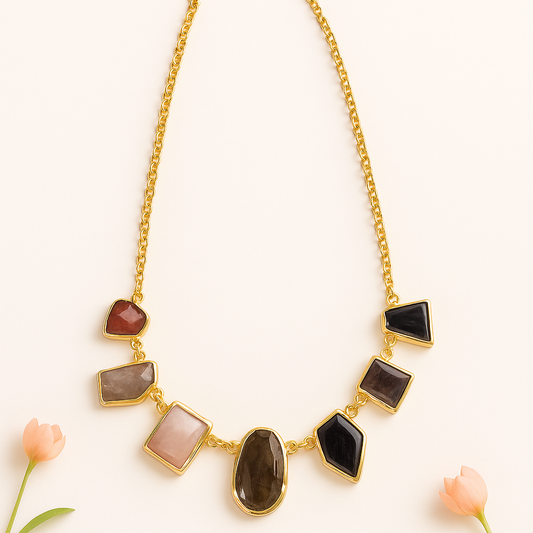 Royal Prism Stone Necklace