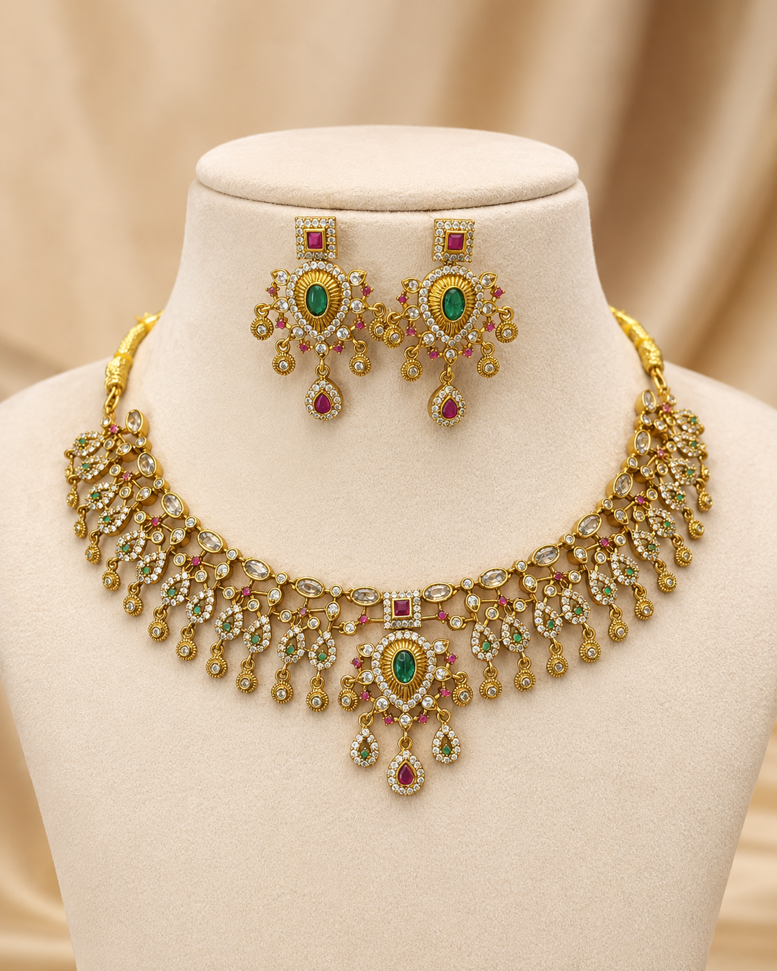 Rajwada Heritage Necklace Set
