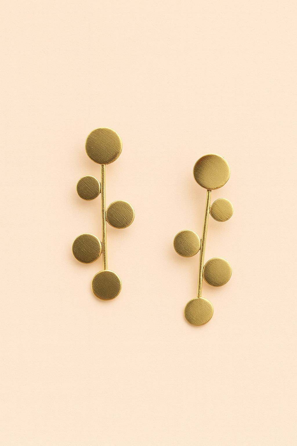 Solar Dots Statement Earrings