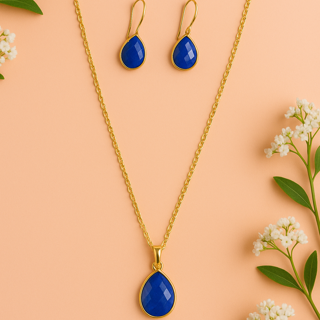 Dewdrop Gemstone chain set