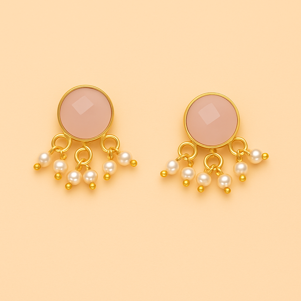 Halo Glow Stone Studs