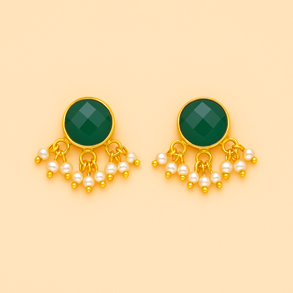 Halo Glow Stone Studs