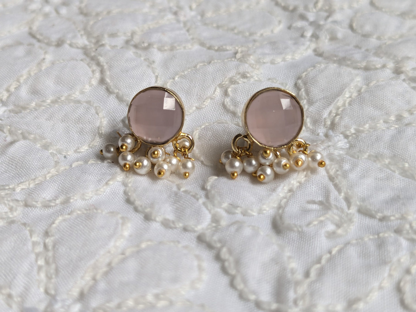 Halo Glow Stone Studs