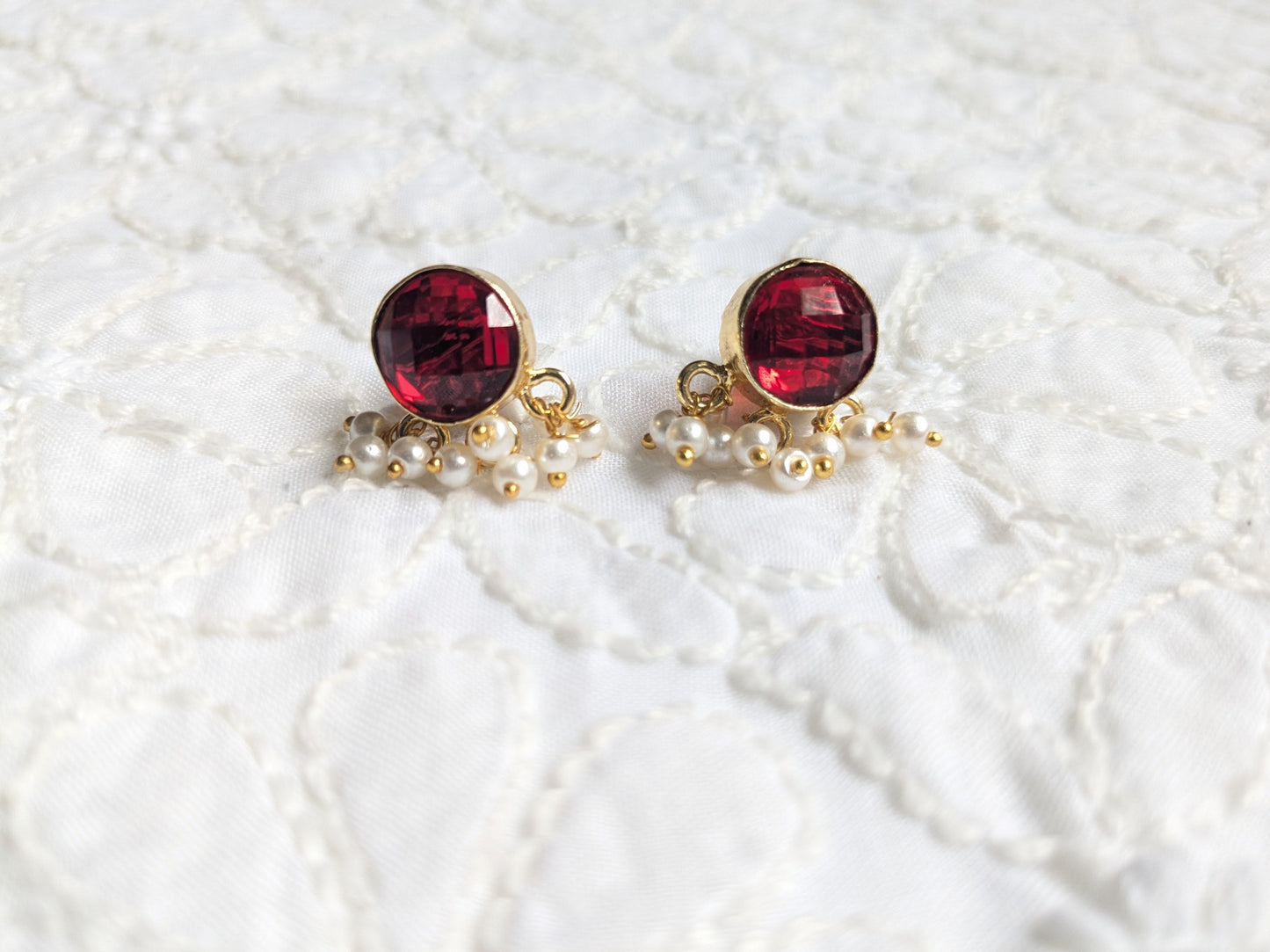 Halo Glow Stone Studs