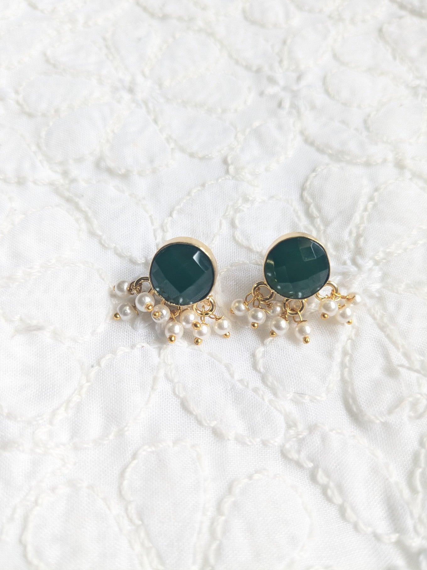 Halo Glow Stone Studs