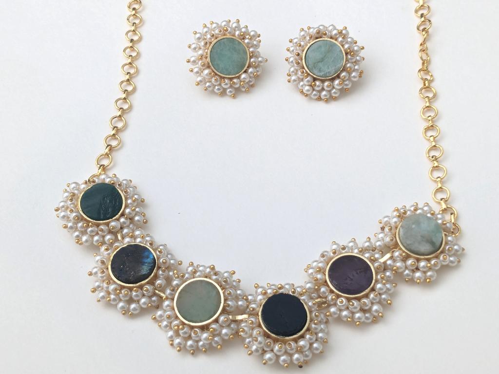 Celestial Bloom Necklace Set