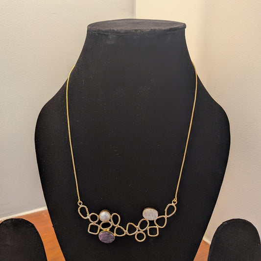 Ocean Embrace Hasli Necklace