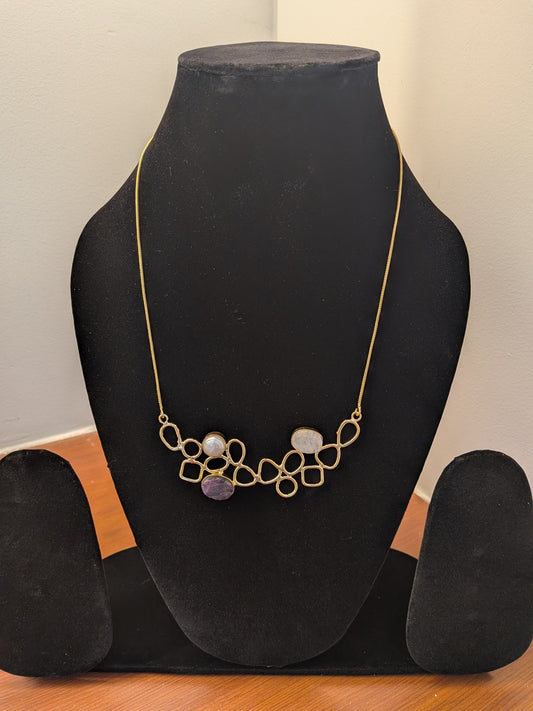 Ocean Embrace Hasli Necklace