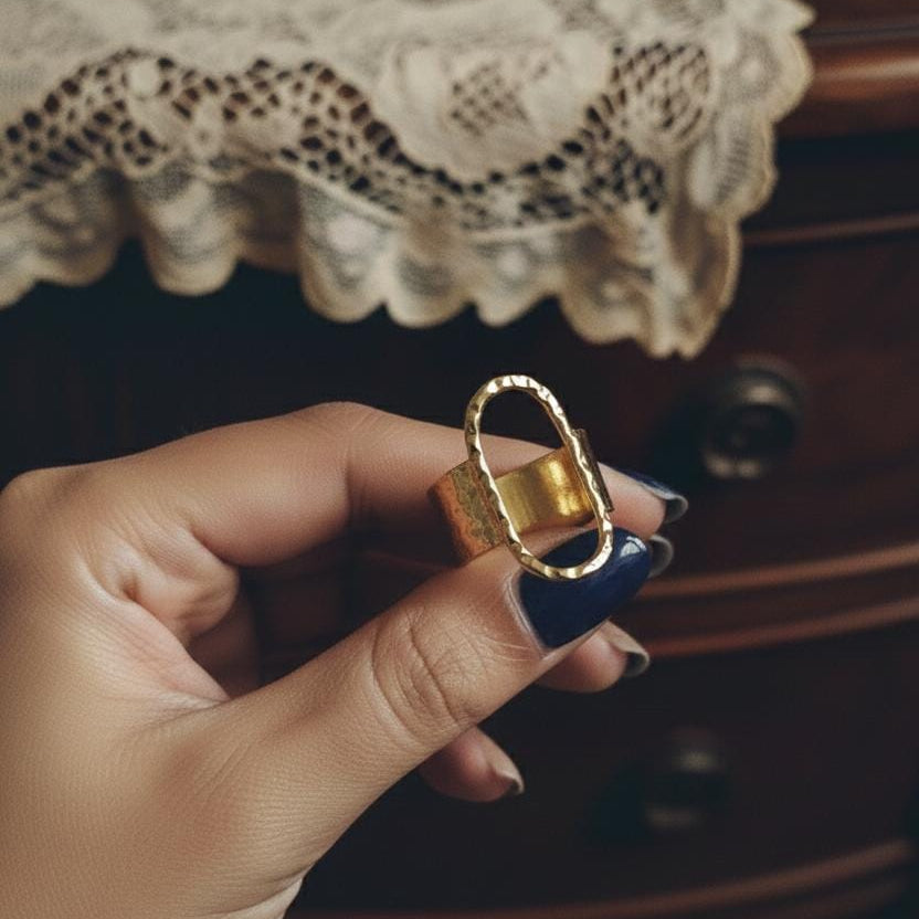 Oval Forge Ring