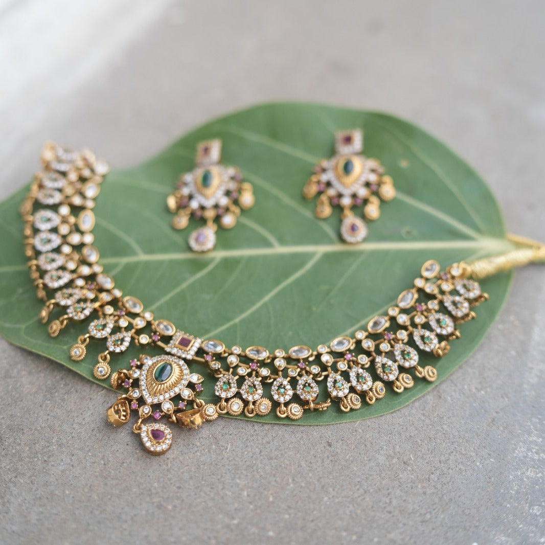 Rajwada Heritage Necklace Set