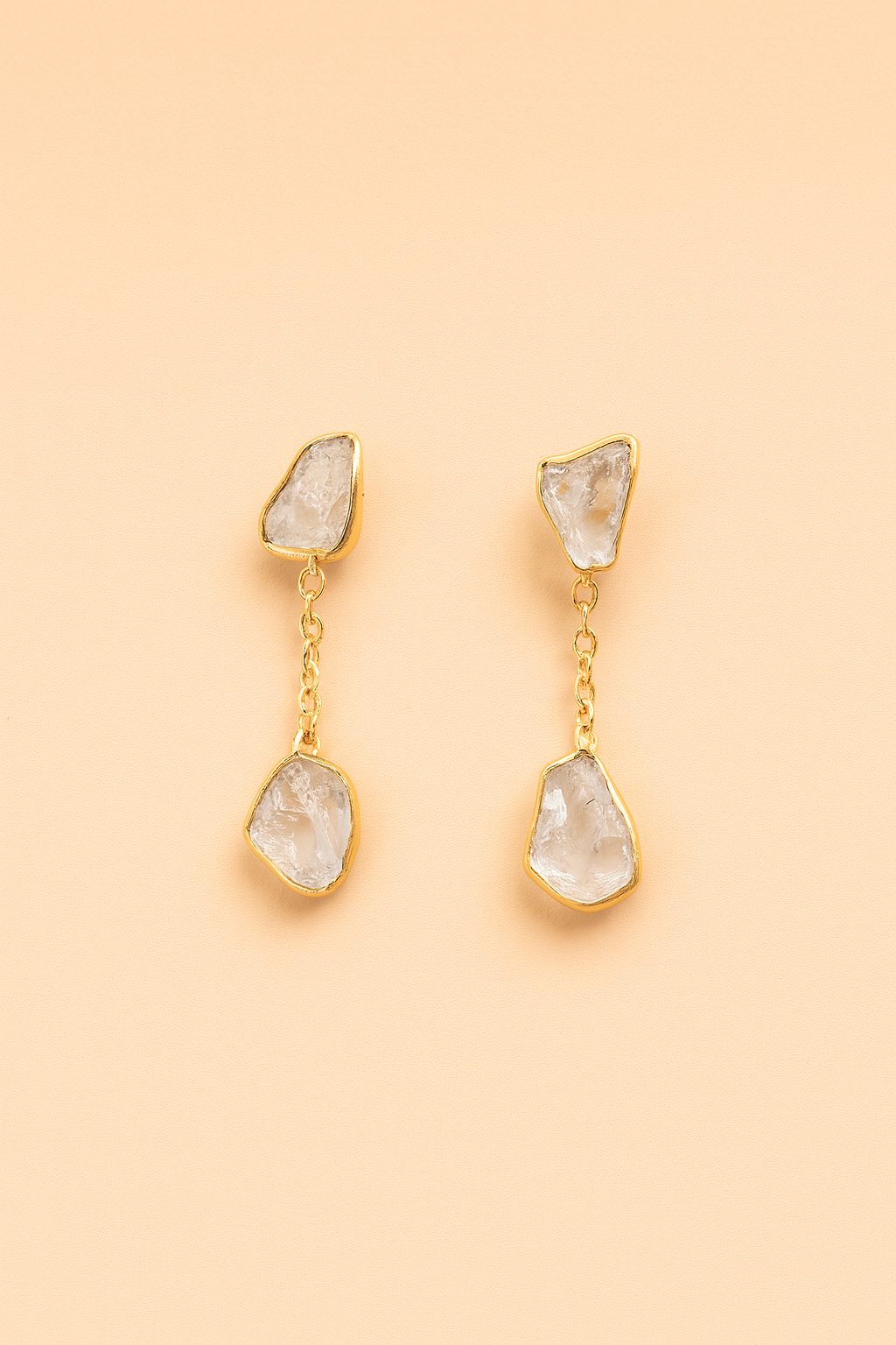 Celestial Gem Hanging Studs