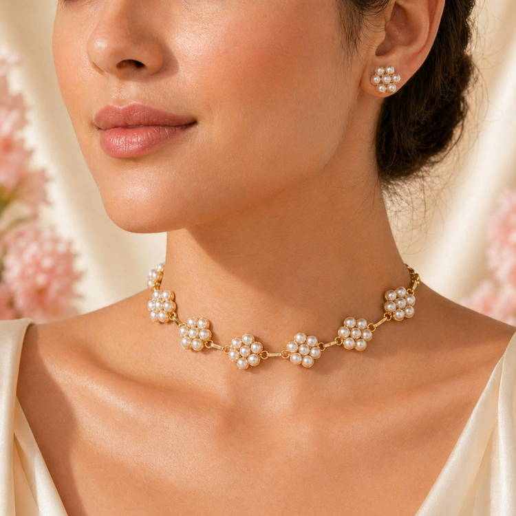 Necklace with Earrings