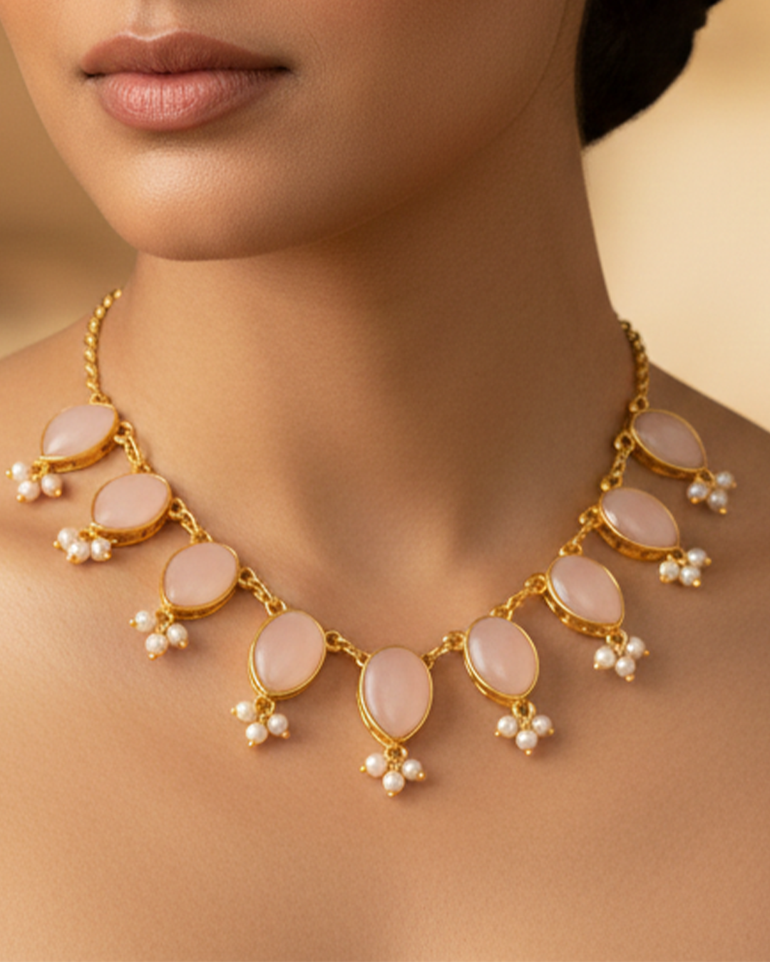 Prismatic Elegance Necklace Set