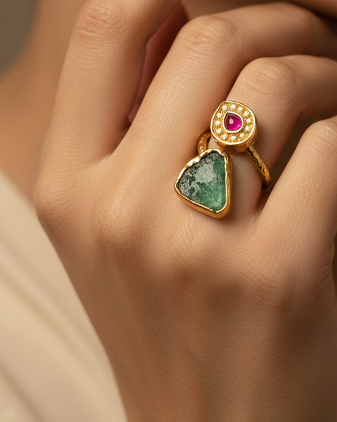 Polki Ring