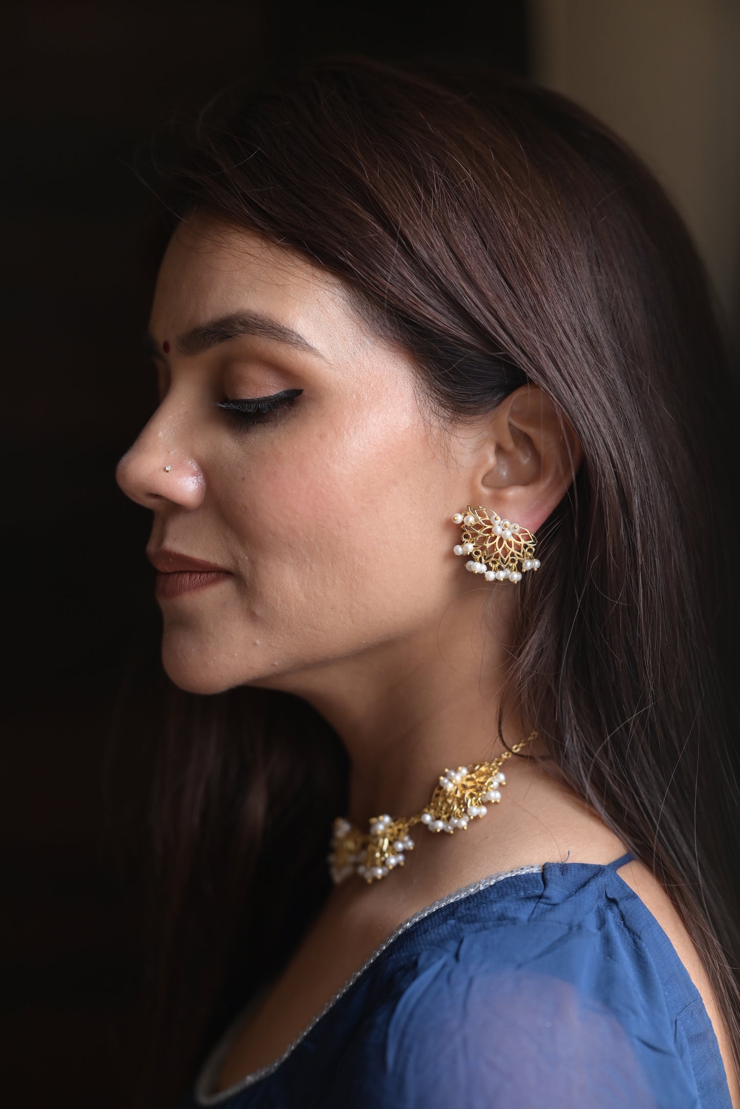 Noor Pearl Heritage Necklace Set