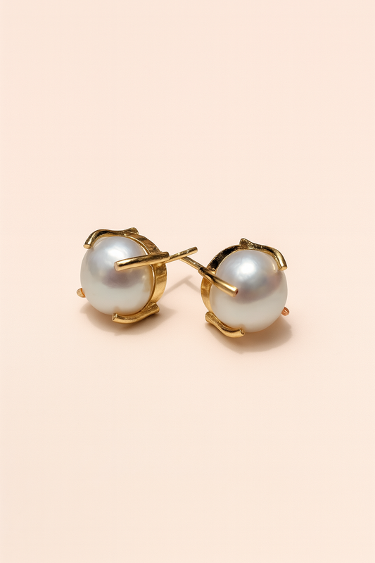 Claw pearl Earrings