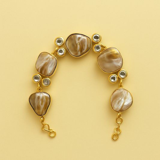 Lustrous Pearl Glow Bracelet
