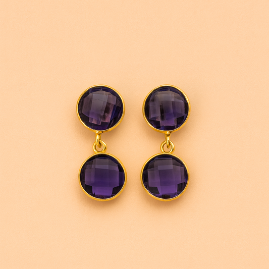 Dual cut stone studs