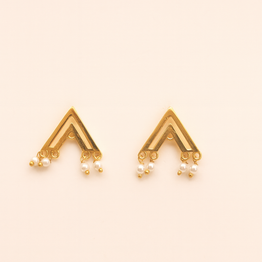 Double V stick loreal studs