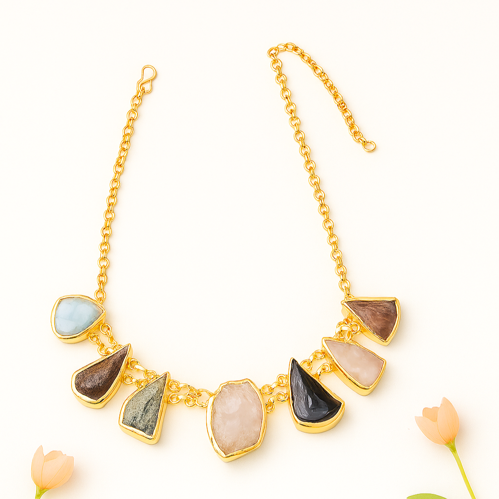 Royal Prism Stone Necklace