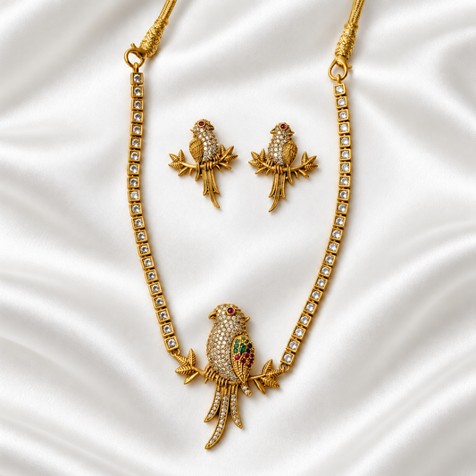 The Royal Parrot Necklace Set