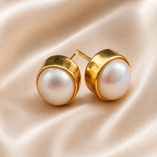 Real pearl Studs
