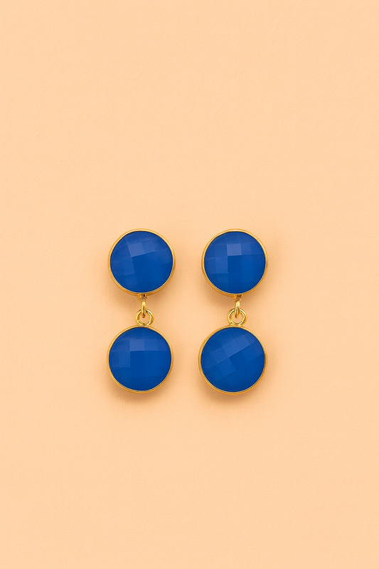 Dual cut stone studs