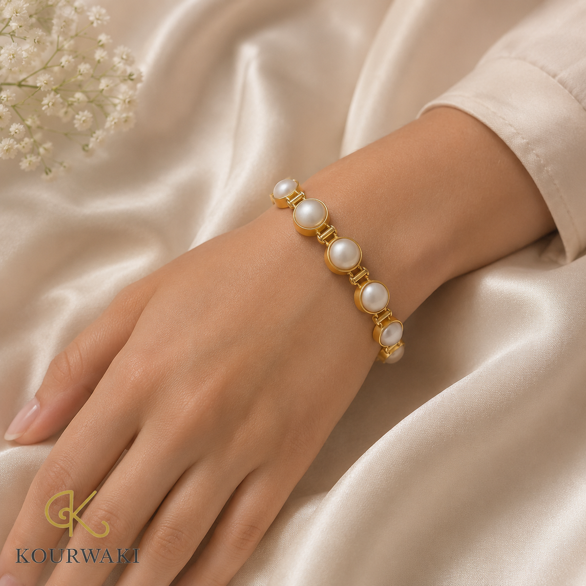 9 Pearl Bracelet