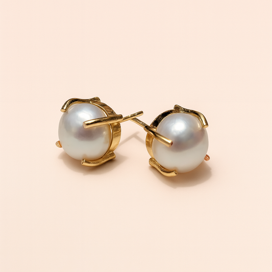 Claw pearl Earrings