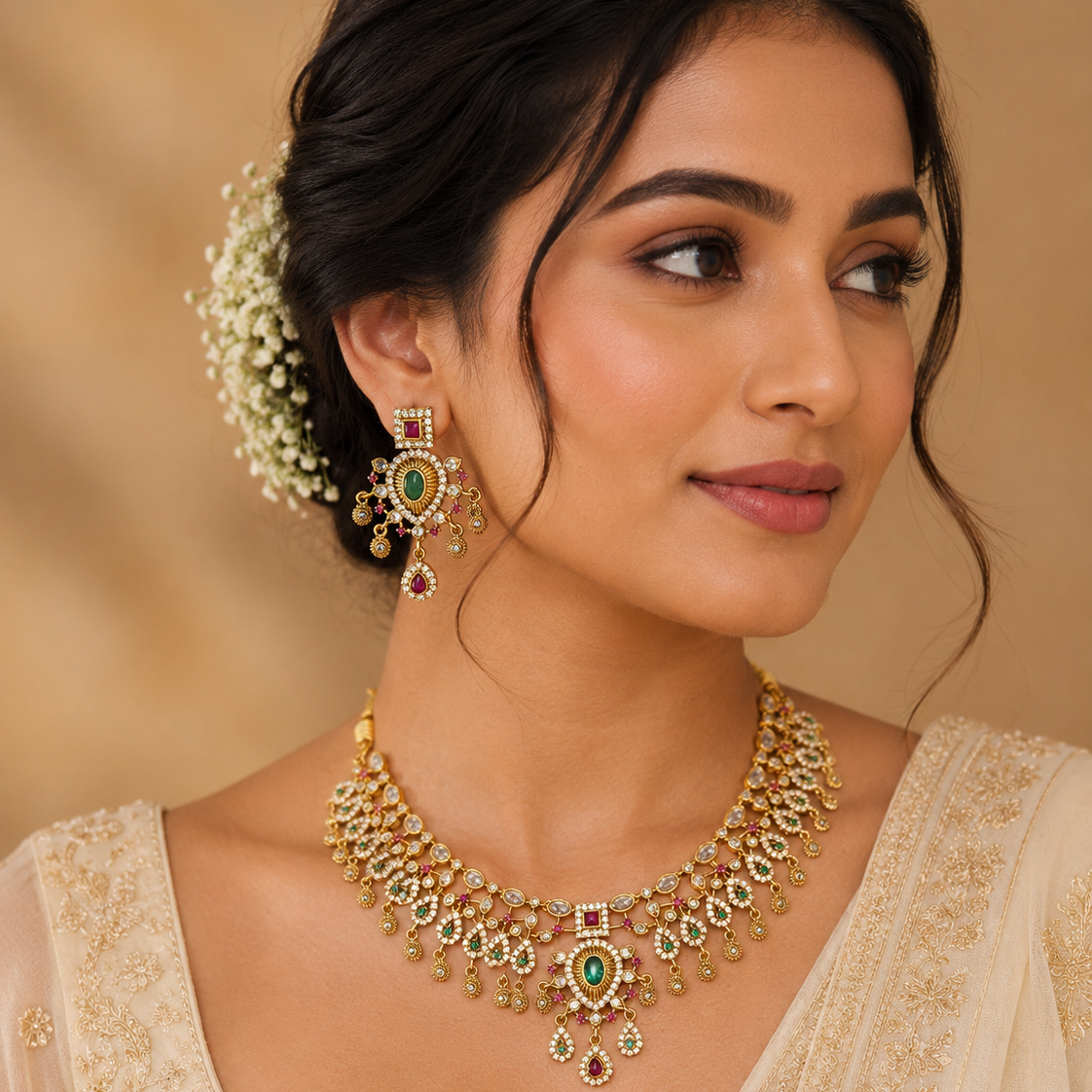 Rajwada Heritage Necklace Set
