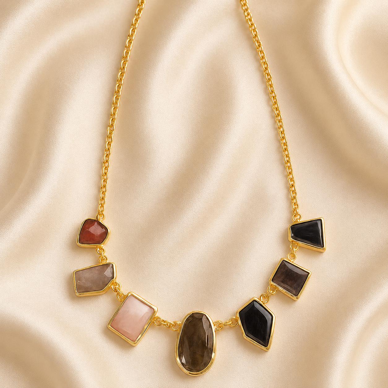 Royal Prism Stone Necklace