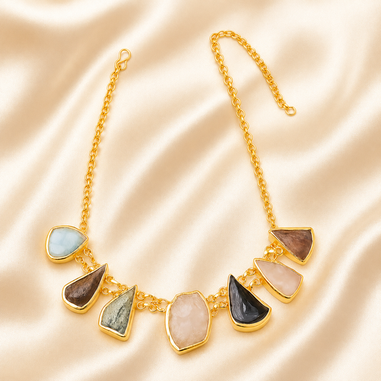 Royal Prism Stone Necklace