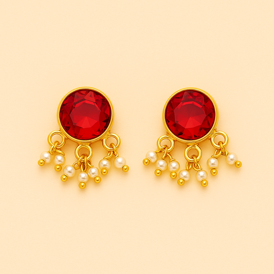 Halo Glow Stone Studs