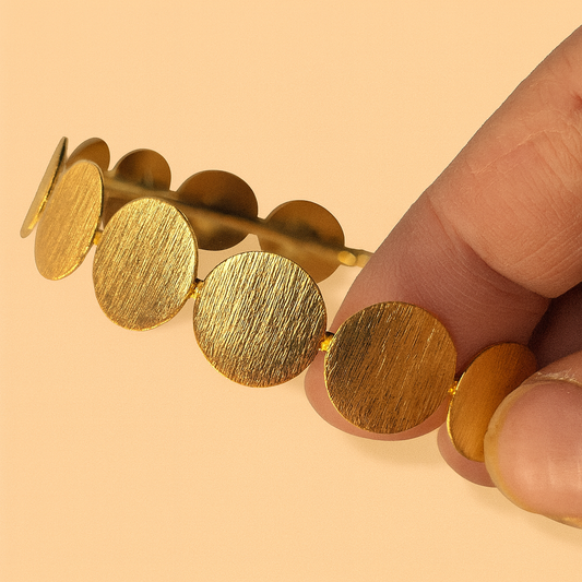 Coin Charm Bracelet