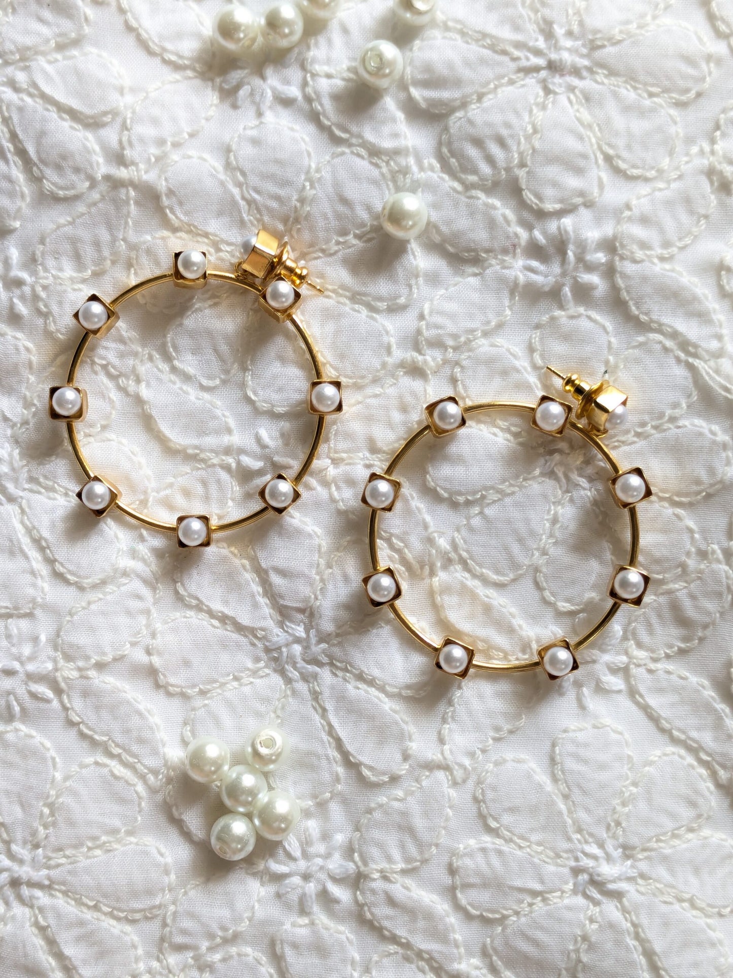 Pearl Studs big loops