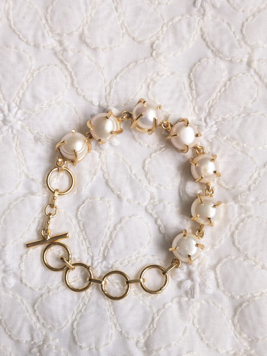 Real water pearl claw Bracelet