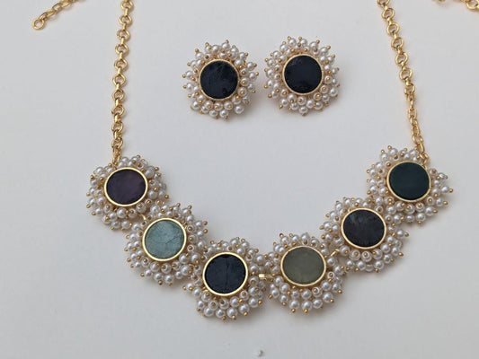 Celestial Bloom Necklace Set