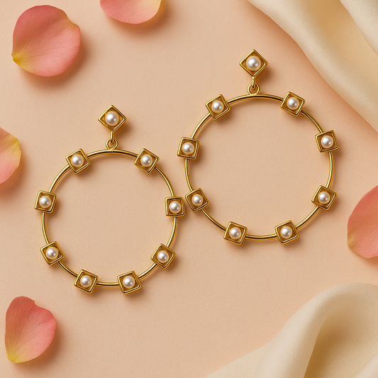 Pearl Studs big loops