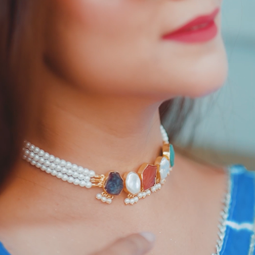 Ruhani Gem Choker